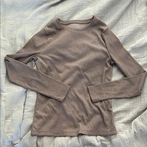 A New Day Shimmering Mauve Top